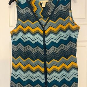 Banana Republic Sleeveless print top